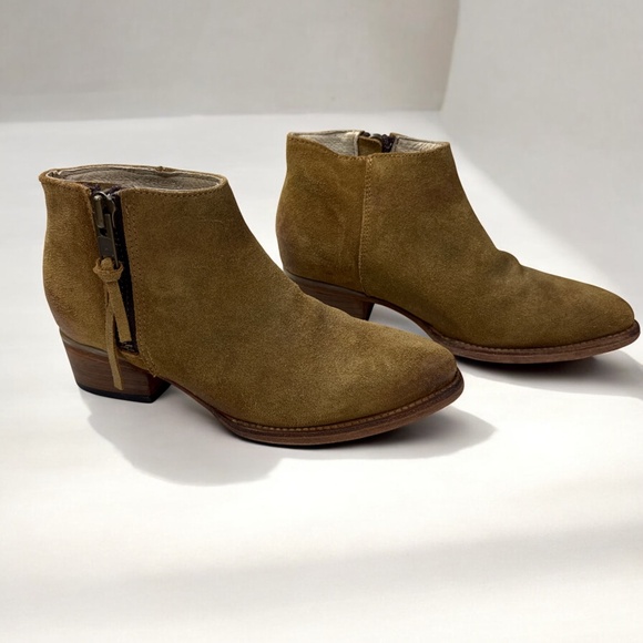 Women's Size 7 FREEBIRD by Steven 79505 Leather Ankle Boots Western Chic - Picture 3 of 10